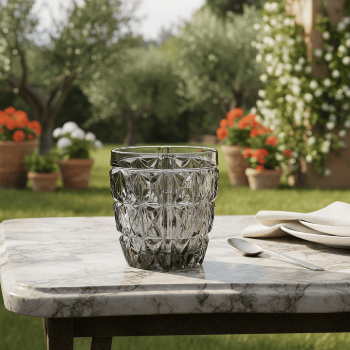 Mario Luca Giusti Stella Set of 2 Tumblers Grey Brand Tumblers
