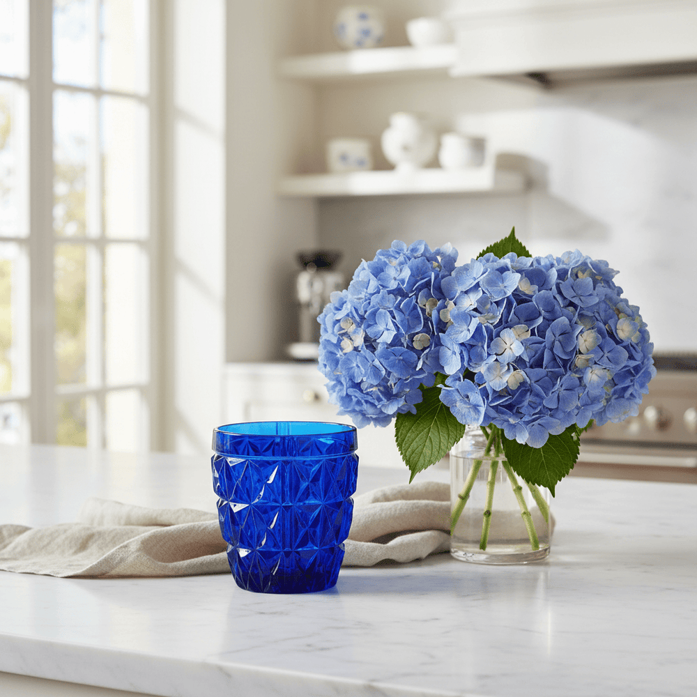 Mario Luca Giusti Stella Set of 2 Tumblers Royal Blue Brand Tumblers