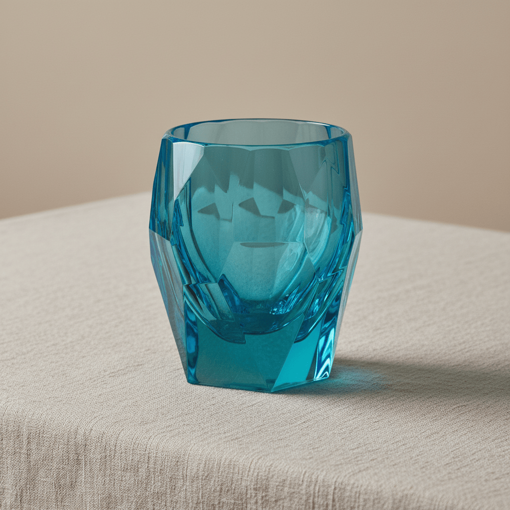Mario Luca Giusti Super Milly Set of 2 Tumblers Turquoise Brand Tumblers