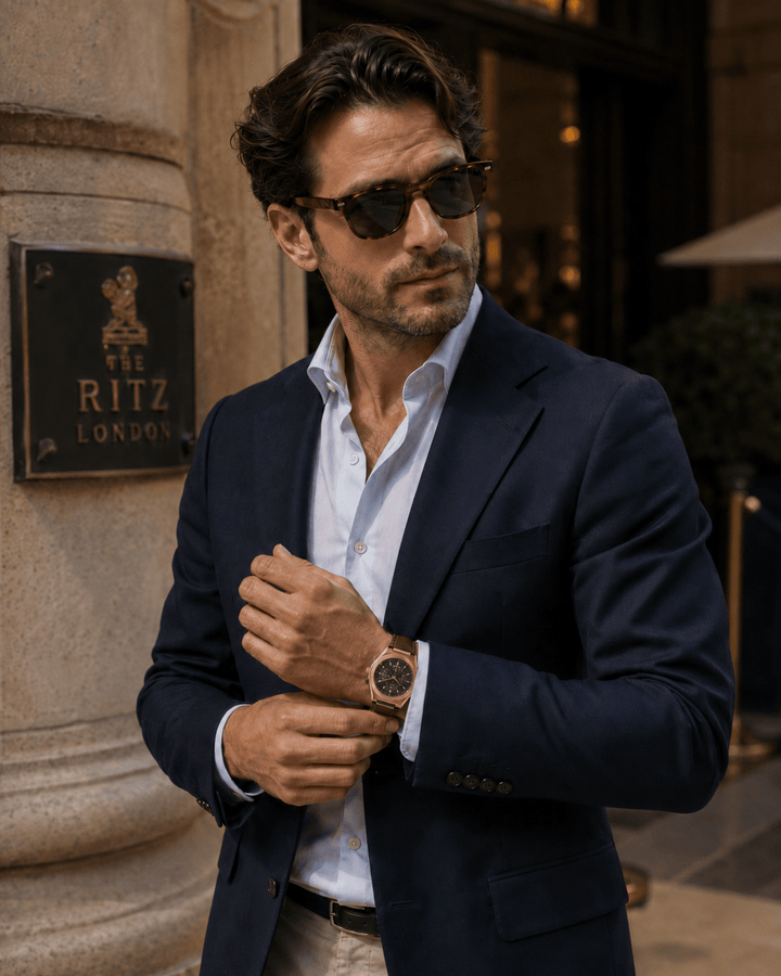 Maserati Triconic 43mm Gold Watch Brand Watch