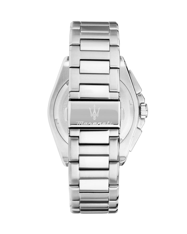 Watch Maserati Velocita 43mm Chrono Blue Dial Stainless Steel Strap Watch Brand