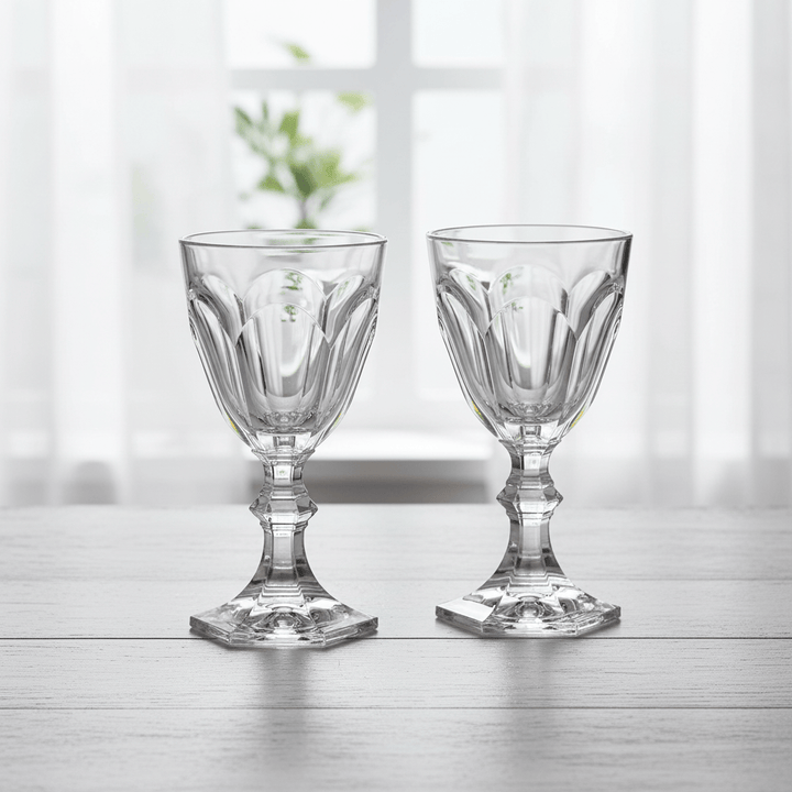 Mario Luca Giusti Dolce Vita Set of 2 Water Glass Clear Brand Water Glass