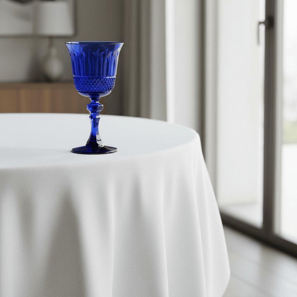 Mario Luca Giusti Nuova Italia Set of 2 Goblet Royal Blue Brand Water Glass