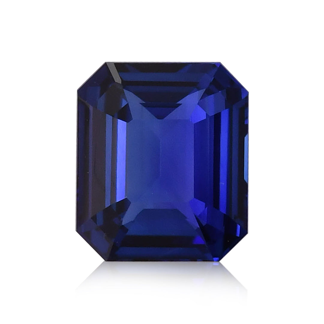 5.06 Carat Blue MADAGASCAR Emerald Sapphire CD