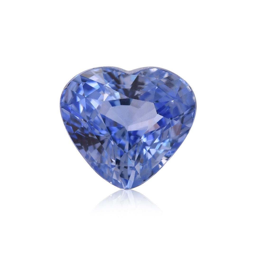 2.51 Carat Blue  Heart Sapphire
