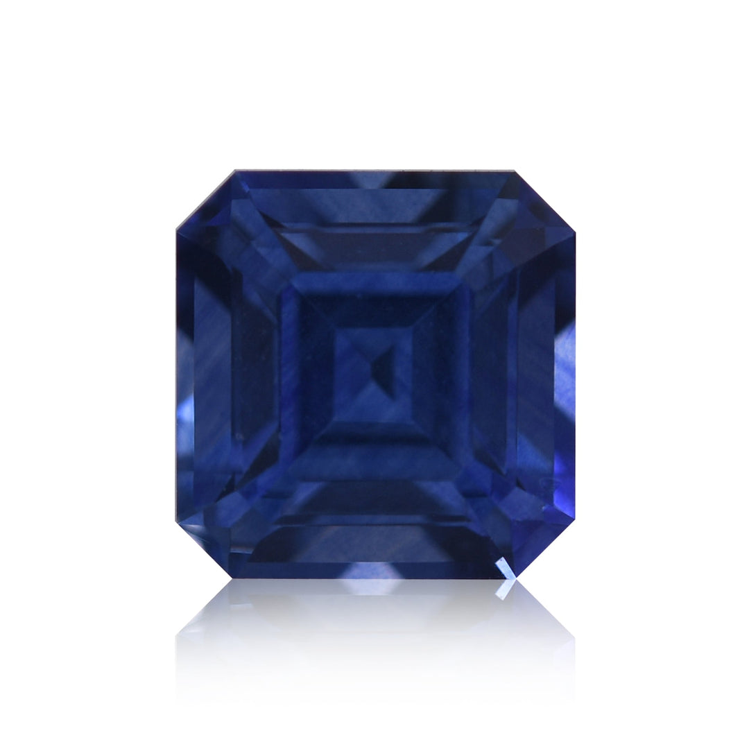 1.57 Carat Blue SRI LANKAN Sq. Emerald Sapphire