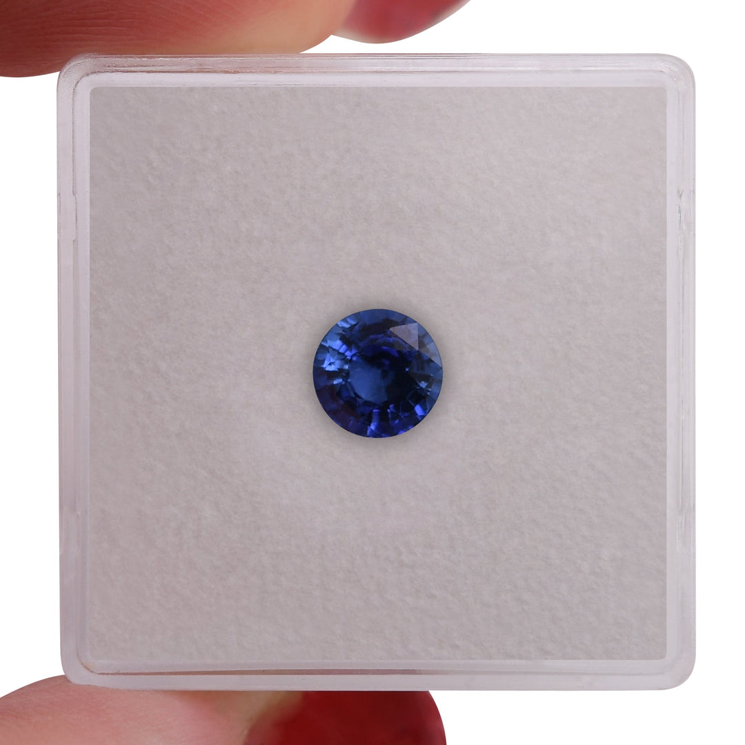 1.09 Carat Blue SRI LANKAN Round Sapphire