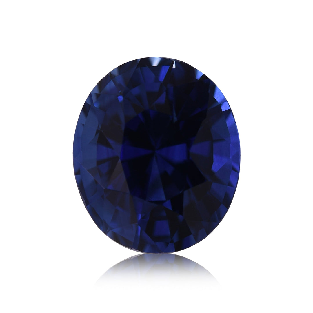5.46 Carat Blue SRI LANKAN Oval Sapphire CD