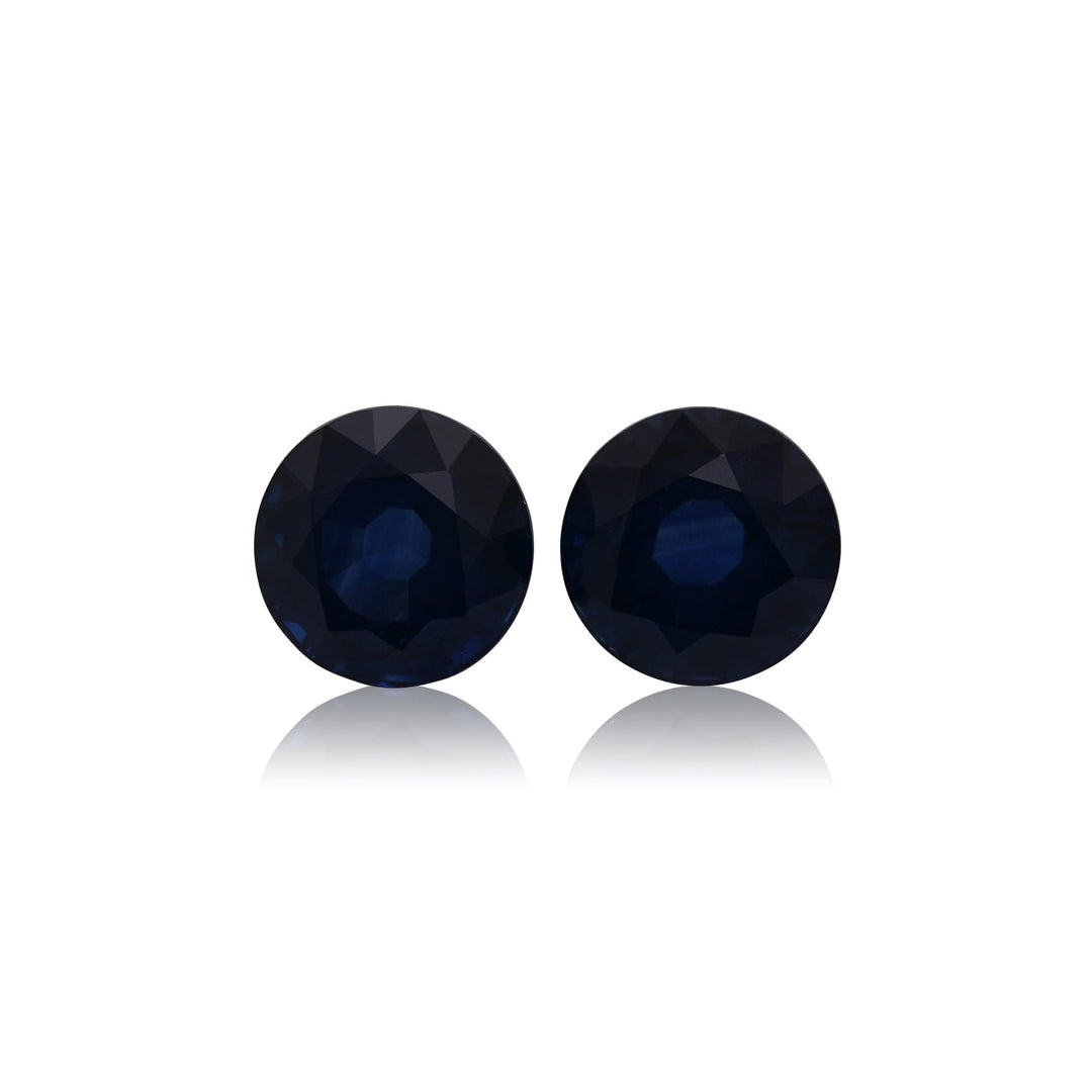3.06 Carat Blue THAI Round Sapphire