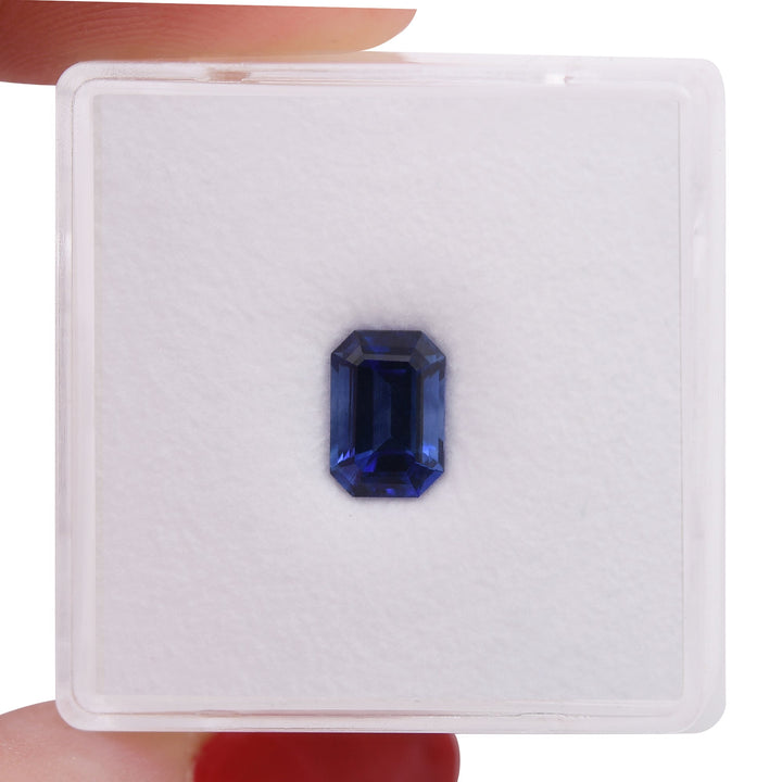 1.31 Carat Blue SRI LANKAN Cushion Sapphire