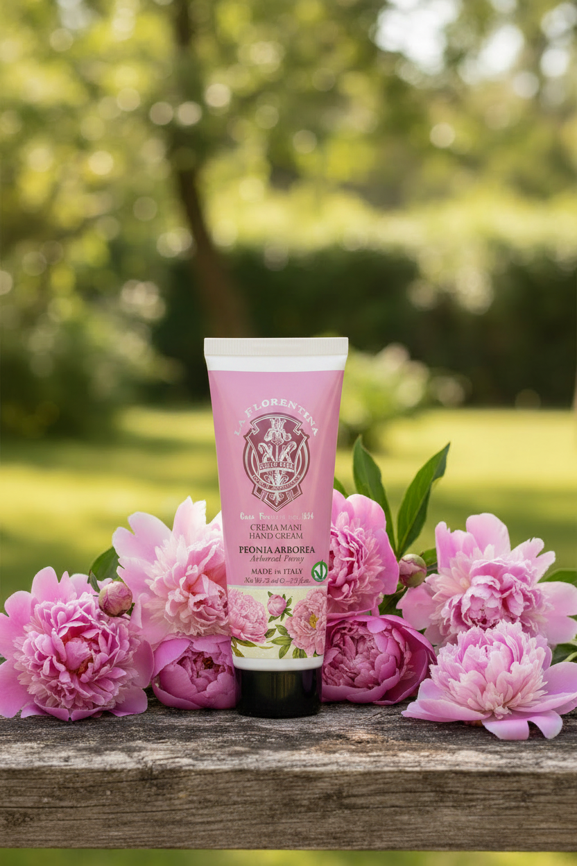 La Florentina Peony Hand Cream - Standing Garden